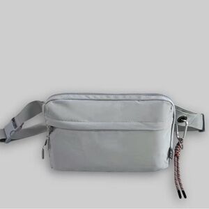 Iris & Rainbow Light Gray All-in-One Crossbody Bag